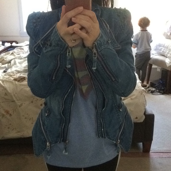 Shalang M denim jacket - Picture 2 of 9